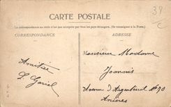 CPA Grenoble Pont suspendu sur le Drac 