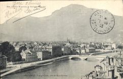 CPA Grenoble Vue generale cote du Moucherotte 