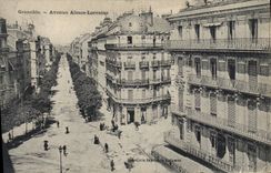 CPA Grenoble Avenue Alsace Lorraine 