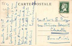 CPA Grenoble Le Pont du Drac et la Chaine des Alpes 