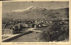 CPA Grenoble Vue generale Le Moucherotte 