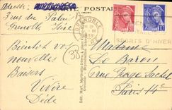 CPA Grenoble Vue generale Le Moucherotte 