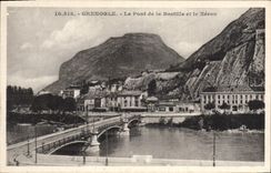 CPA Grenoble Le Pont de la Bastille et le Neron 