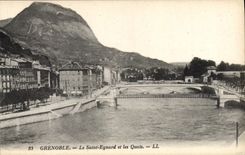 CPA Grenoble Le Saint Eynard et les Quais 