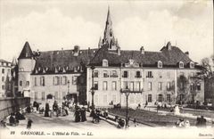 CPA Grenoble L'Hotel de Ville 