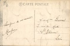 CPA Grenoble Vue generale et le Massif du Moucherotte 