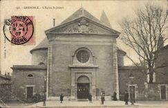 CPA Grenoble L'Eglise St Joseph 