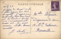 CPA Lamalou le Haut Herault Cascede au Petit Vichy Velo cycle