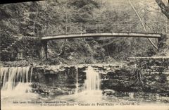 CPA Lamalou le Haut Cascade du Petit Vichy 