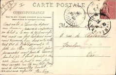 CPA Lamalou le Haut Cascade du Petit Vichy 