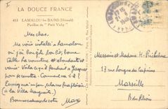 CPA Lamalou les Bains Herault Pavillon du Petit Vichy 