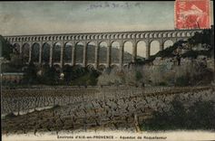 CPA Environs d'Aix en Provence Aqueduc de Roquefavour 