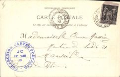 CPA Roquefavour L'Entree de l'Hermitage 