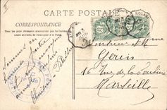 CPA Roquefavour L'Entree de l'Ermitage 