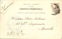 CPA Roquefavour L'Entree de l'Hermitage 