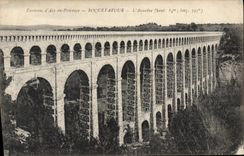 CPA Environs d'Aix en Provence Roquefavour l'Aqueduc 