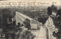CPA Environs d'Aix en Provence Roquefavour Vue panoramique sur l'Aqueduc 