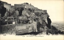 CPA Les Baux Vue des Remparts 