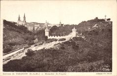 CPA Environs de Tarascon Bouches du Phone Manastere de Frigolet 