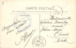 CPA Roquefavour L'Entree de l'Hermitage 