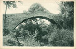 CPA Environs d'Aix en Provence Pont des Trois Sautets 