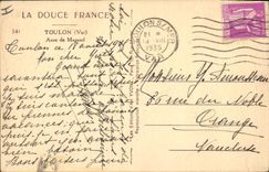 CPA Toulon Var Anse de Magaud 