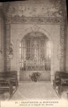 CPA Chartreuse de Montrieux Interieur de la chapelle Ste Roseline 