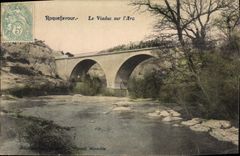 CPA Roquefavour Le Viaduc sur l'Arc 