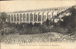 CPA Environs d'Aix en Provence Pont et Aqueduc de Roquefavour 