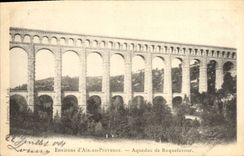 CPA Environs d'Aix en Provence Aqueduc de Roquefavour 