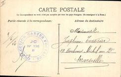 CPA Roquefavour La route et le pont 
