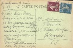 CPA Vue generale de Tarascon le pont suspendu sur le Phone l'ancien chateau de Roi Rene et le Cloche