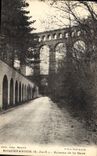 CPA Roquefavour Avenue de la Gare 
