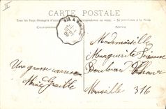 CPA Roquefavour L'Entree de l'Ermitage 