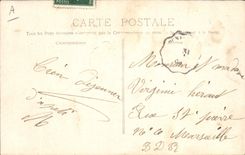 CPA L'Arrivee a Roquefavour 