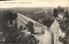 CPA Roquefavour Le sommet de l'Aqueduc 