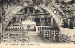 CPA Tarascon Eglise Sainte Marthe 