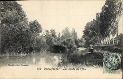 CPA Roquefavour les bords de l'Arc 
