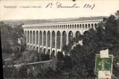 CPA Roquefavour l'Aqueduc Cote est 
