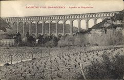 CPA Environs d'Aix en Provence Aqueduc de Roquefavour 