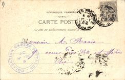CPA Roquefavour Depuis la Gare au Pont 