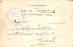 CPA Roquefavour L'Arrivee du Cote d'Aix 