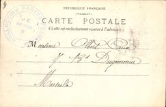 CPA Roquefavour L'Arrivee du Cote d'Aix 