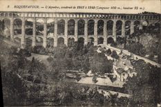 CPA Roquefavour l'Aqueduc construit de 1842 a 1849 