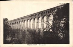 CPA Roquefavour l'Aqueduc  