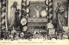 CPA Eglise des Saintes Maries de la Mer La Chapelle Haute 