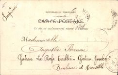 CPA Roquefavour La Route d'Aix 