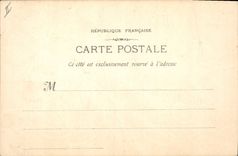 CPA Roquefavour la route d'Aix 