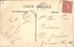 CPA Roquefavour l'Aqueduc cote Ouest 