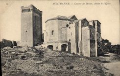 CPA Monmajour Couvent des Moines Abside de l'Eglise 